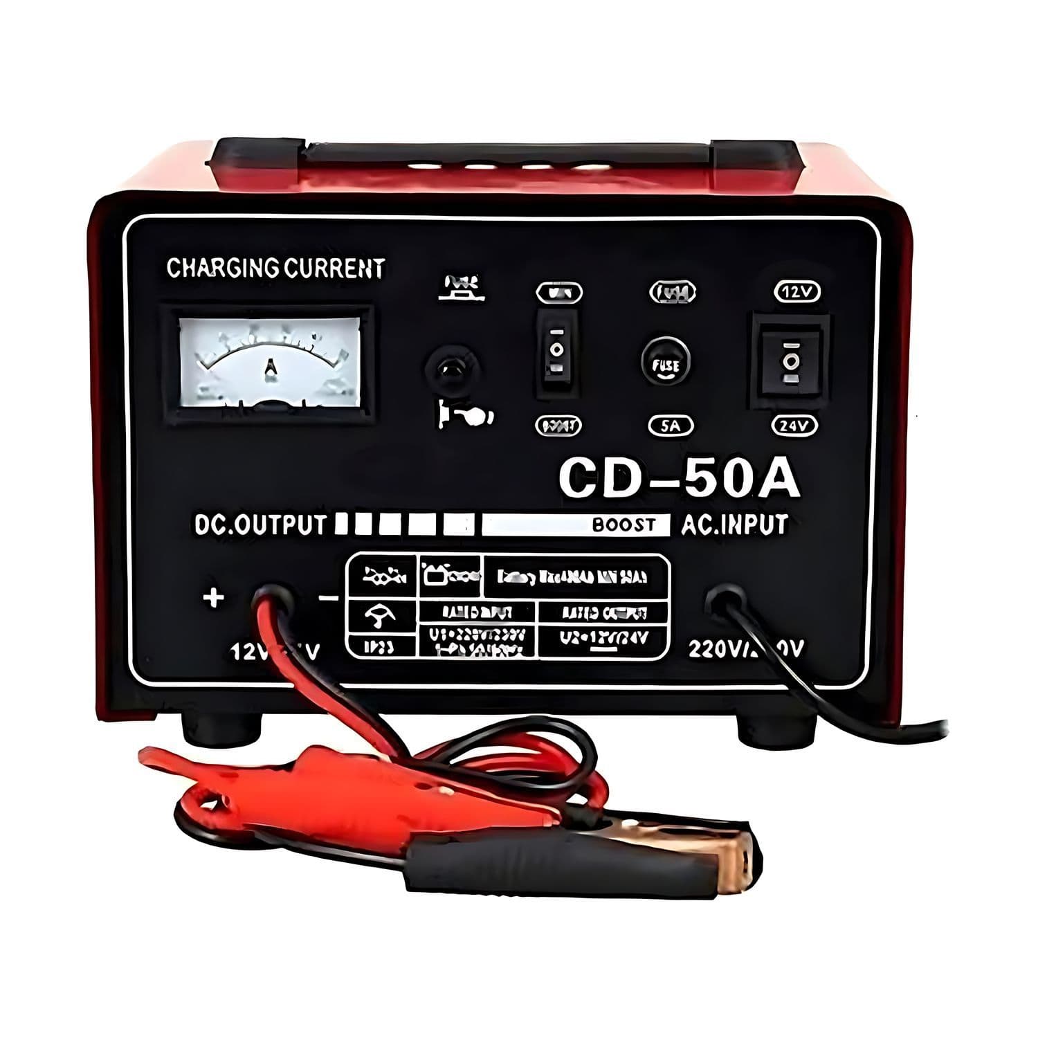 Cargador De Batería Para Auto Y Camión 50 A — imagen 2