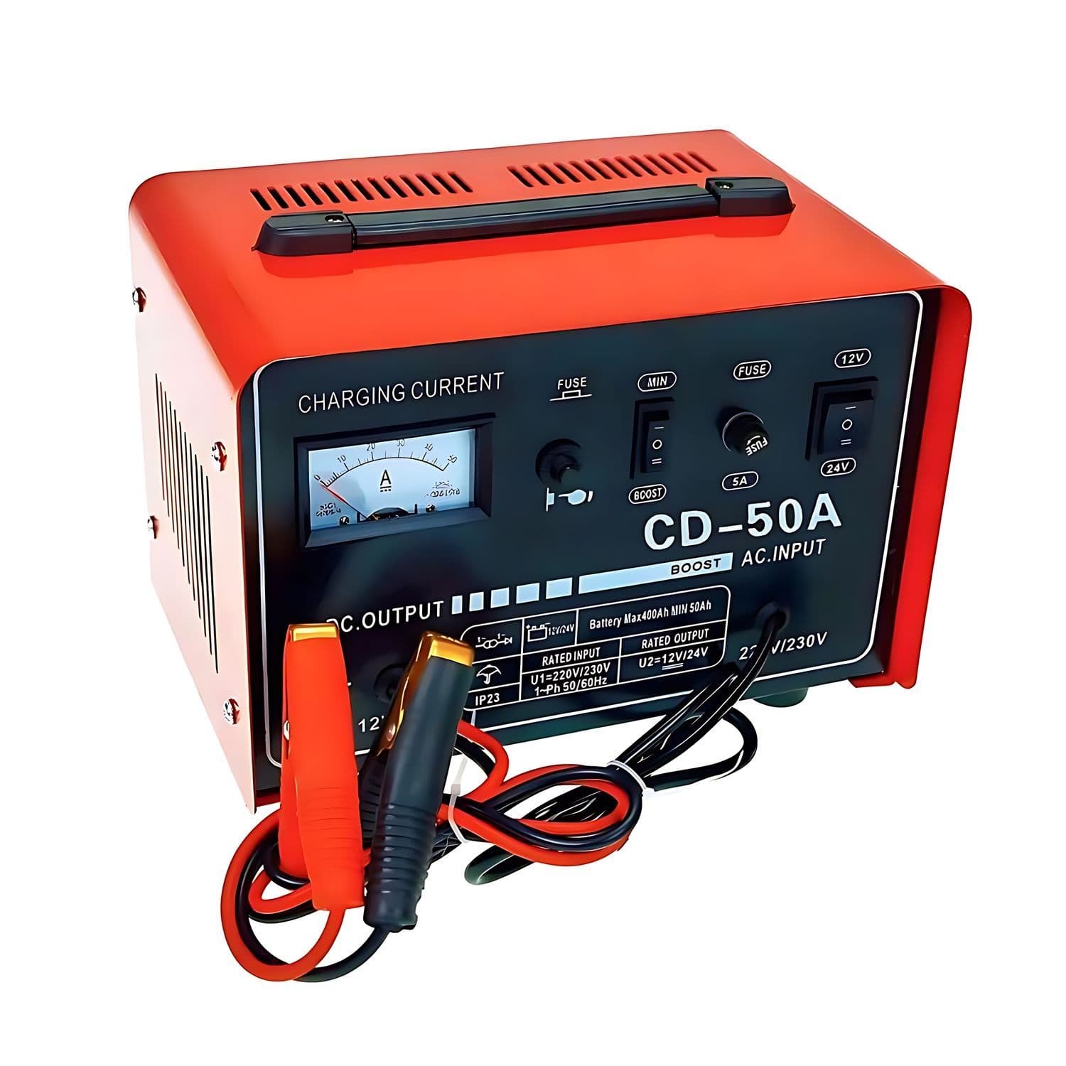 Cargador De Batería Para Auto Y Camión 50 A — imagen 3
