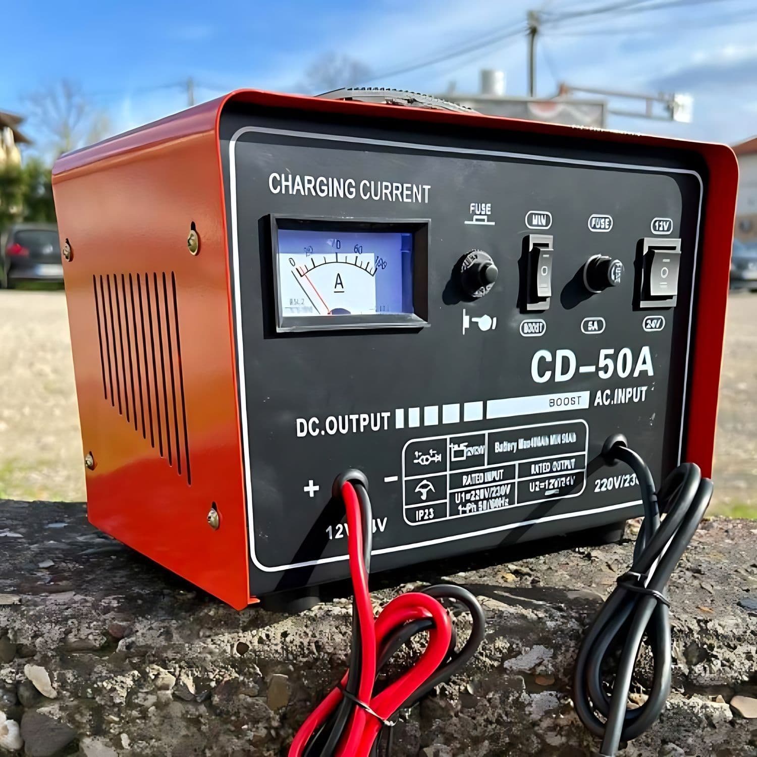 Cargador De Batería Para Auto Y Camión 50 A — imagen 5