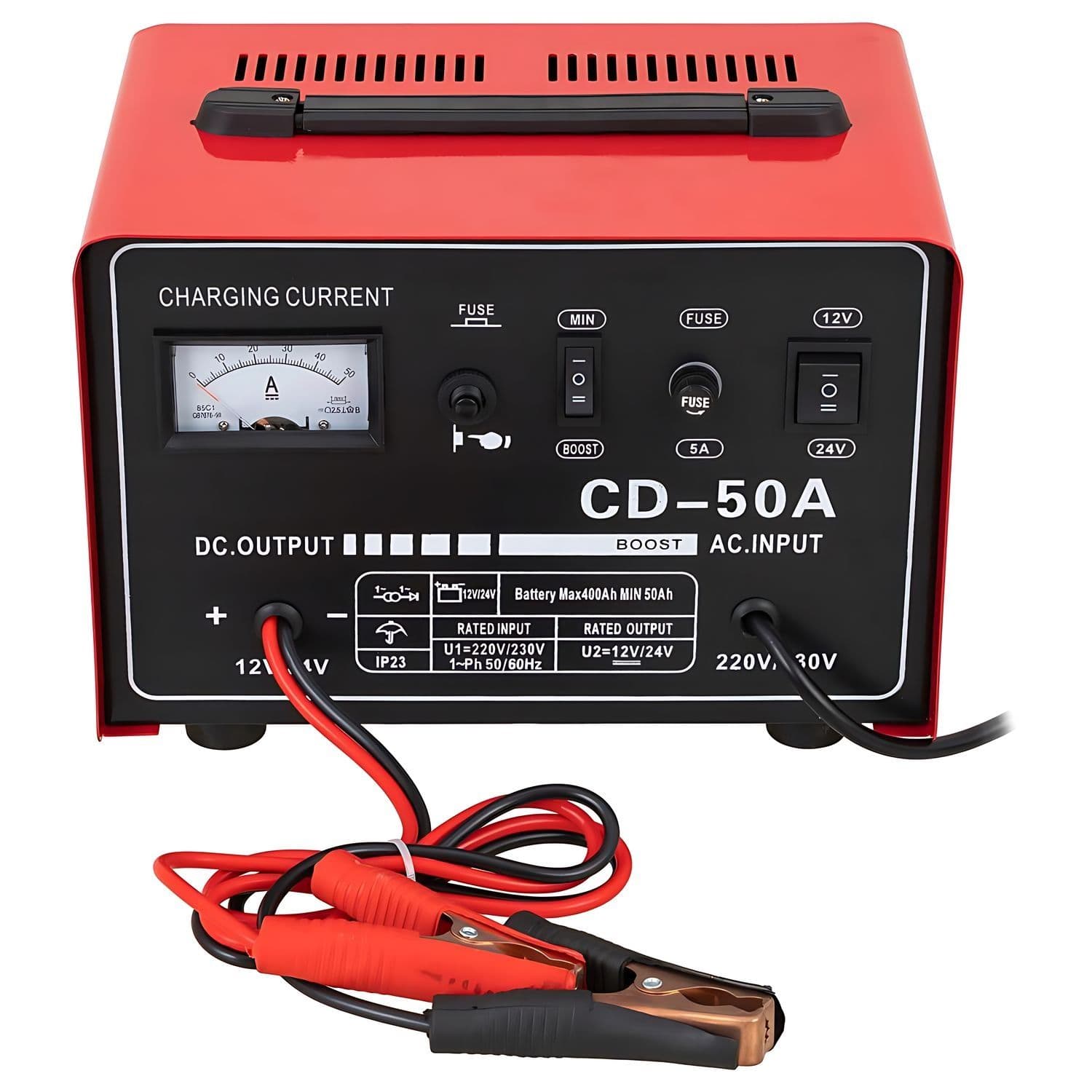 Cargador De Batería Para Auto Y Camión 50 A — imagen 6