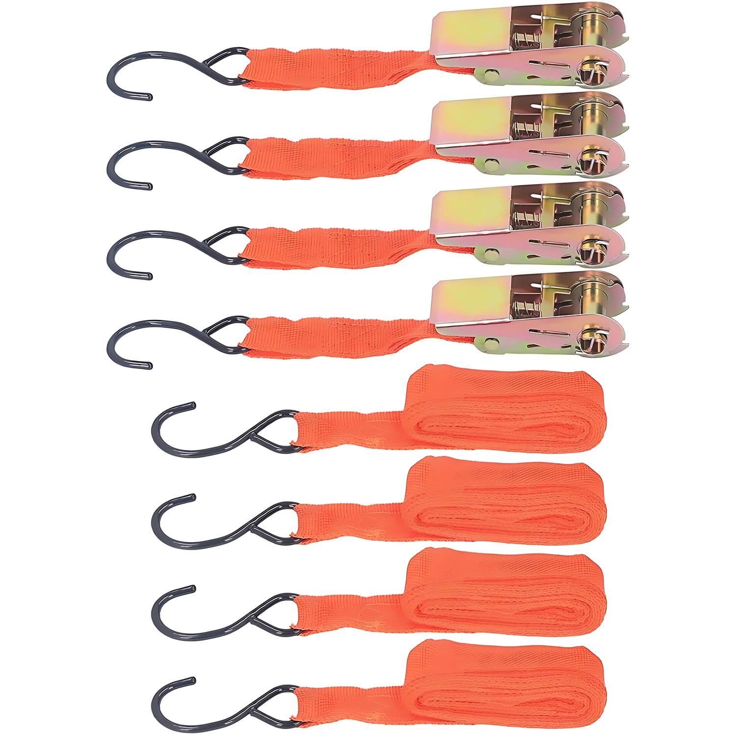 Set Juego Eslinga Cinta de Amarre Ratchet - 4 Piezas — imagen 6