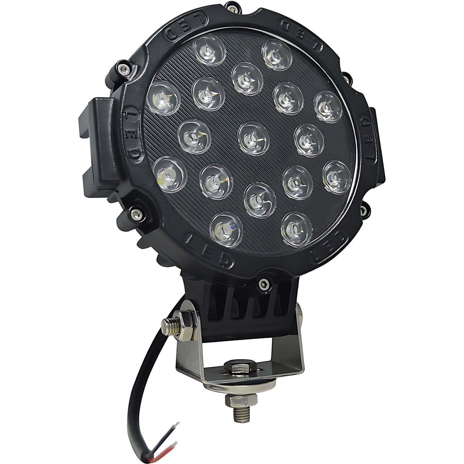 Foco Luz Led Neblinero 17 Led 51w Offroad 4x4 — imagen 2