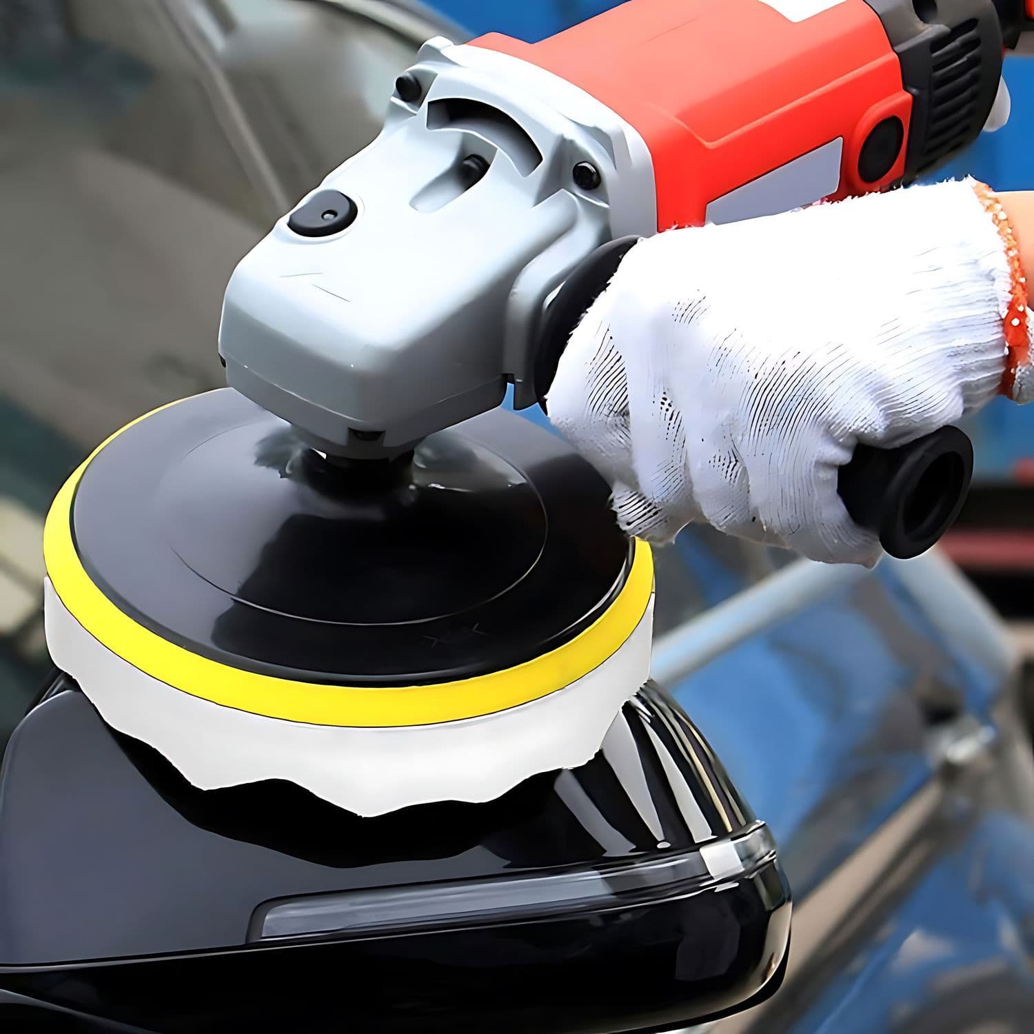 Kit De 10 Piezas uso Taladro para Pulir Auto con Esponjas — imagen 3