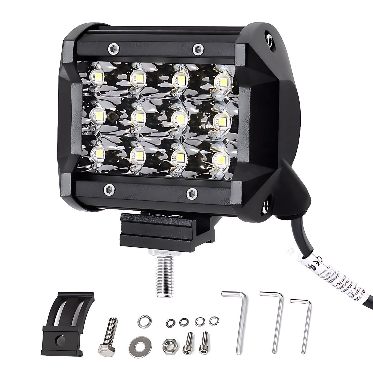 Foco Neblinero Led con Luz Doble 7d 36w 4 Pulgadas para Auto