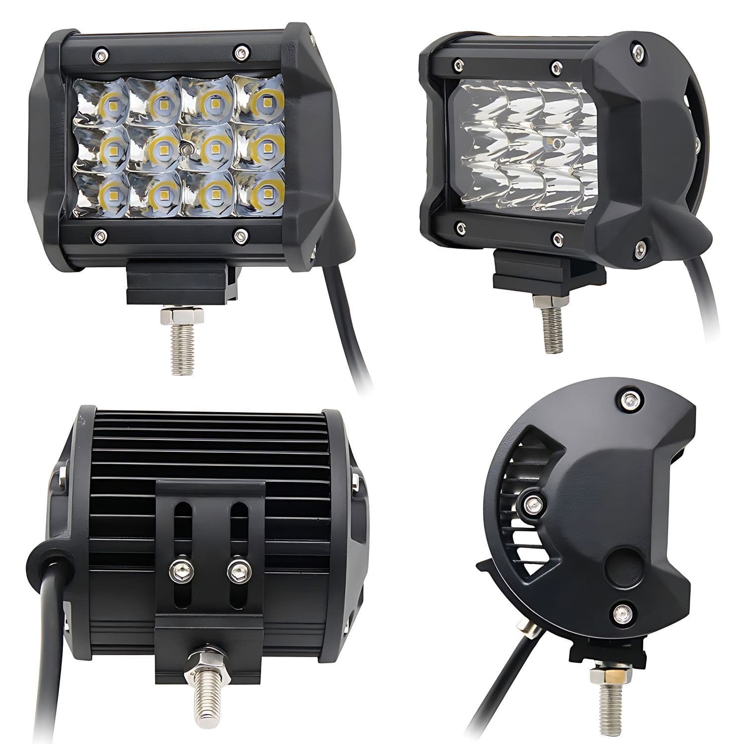 Foco Neblinero Led con Luz Doble 7d 36w 4 Pulgadas para Auto — imagen 4