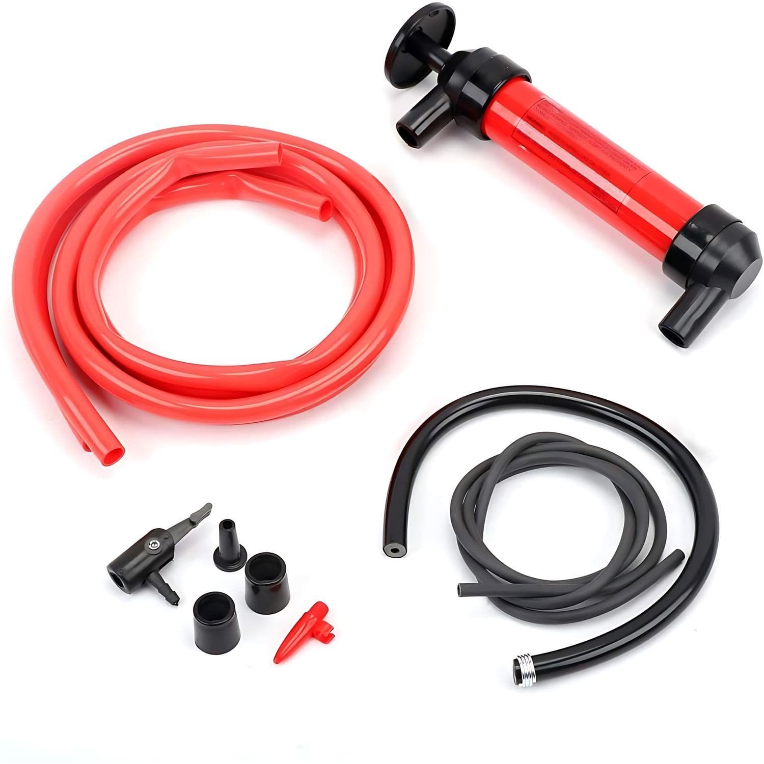 Kit Bomba Multifuncional Trasvasije Bencina + Inflador — imagen 5