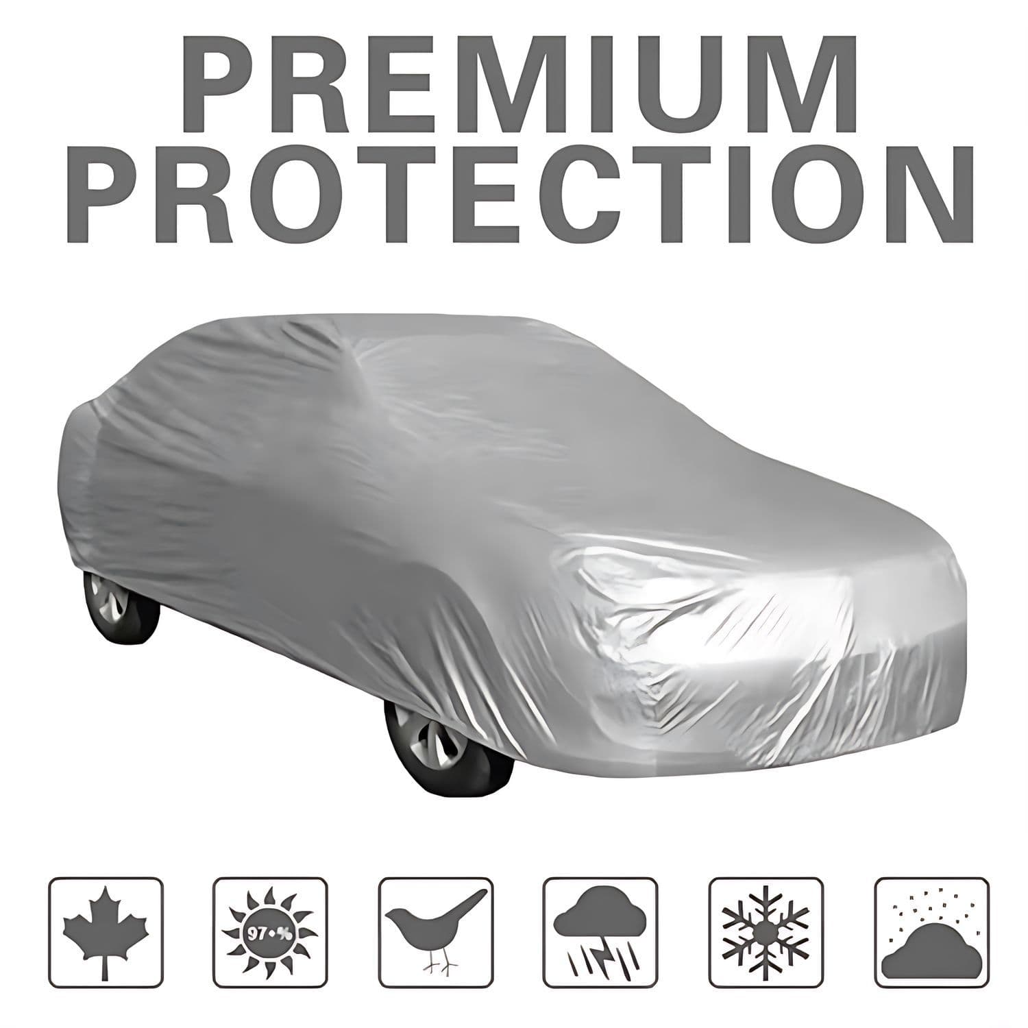 Carpa Para Autos Impermeable Funda Cobertor — imagen 4