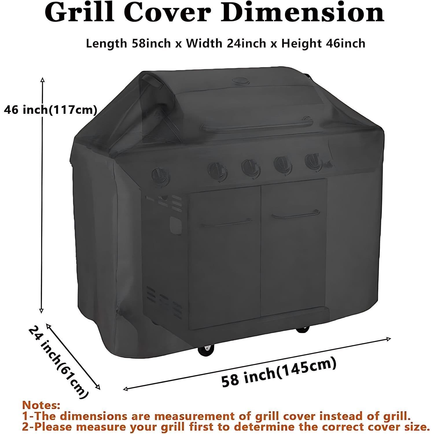 Cobertor Parrilla Asador Exterior Funda Protector Barbacoa — imagen 7