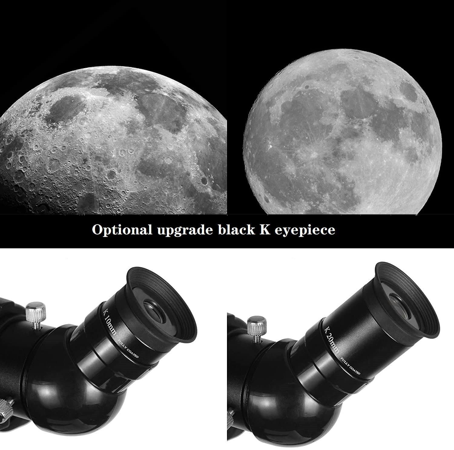 Telescopio Astronómico Profesional 40070m Fibra Carbón — imagen 7