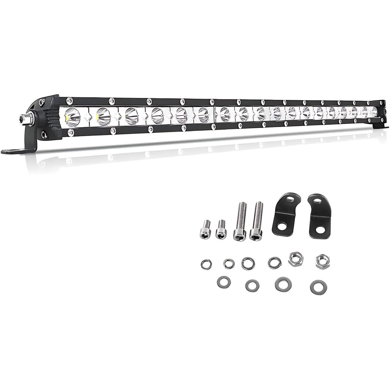 Pack X2 Barra Led Neblinero 72w para Auto 4x4 - 65 Cm — imagen 4