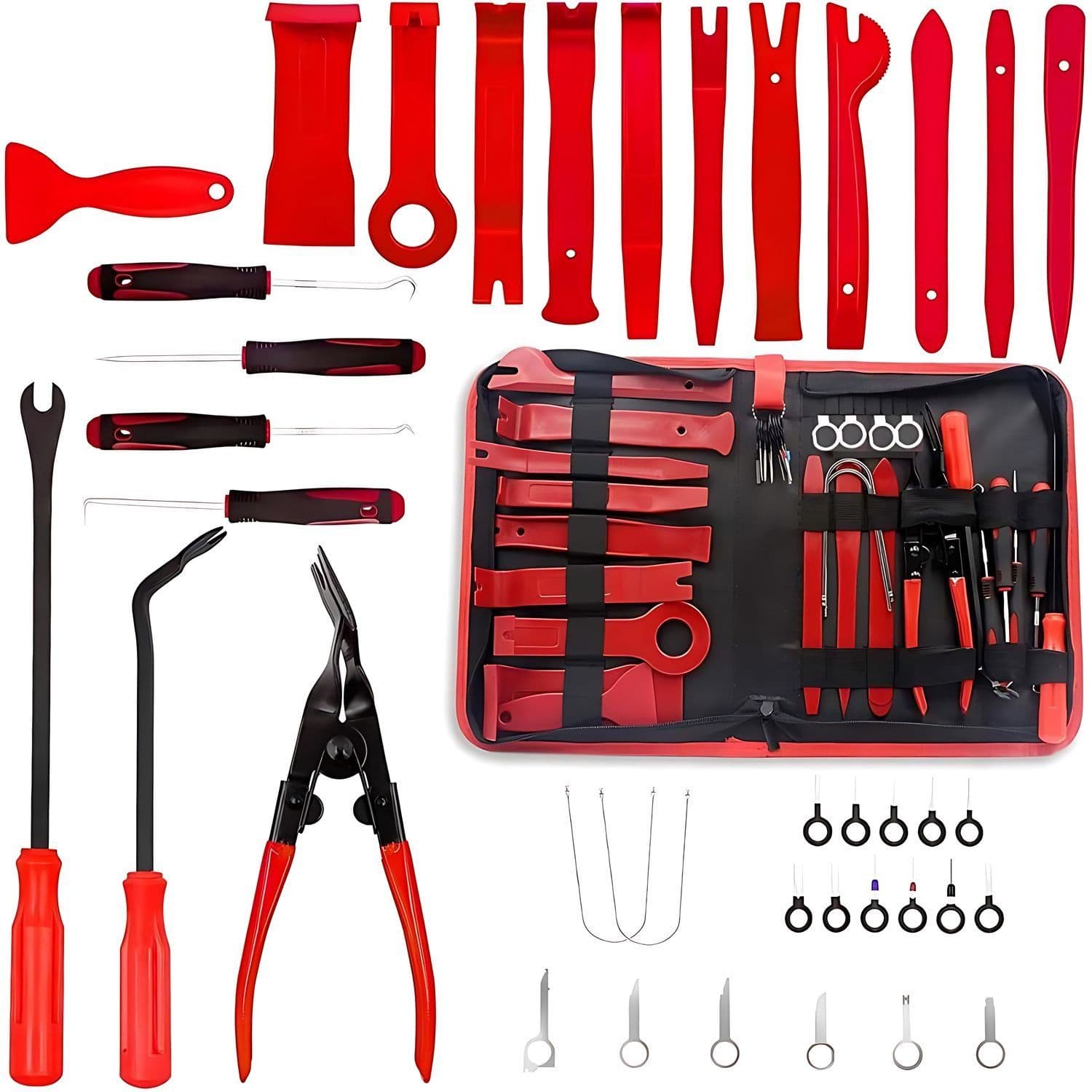 Kit De Herramientas Desmontaje Audio Tableros Auto 19 Piezas — imagen 1