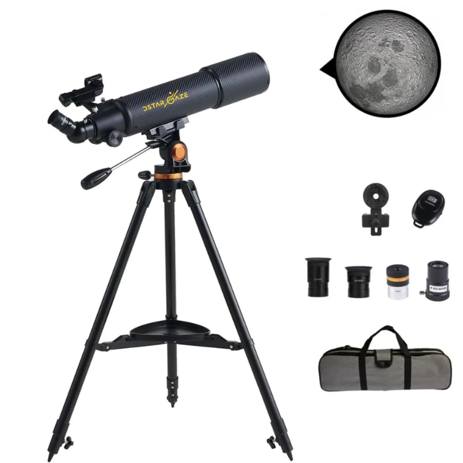 Telescopio Astronómico Profesional 50080Cm Fibra Carbono