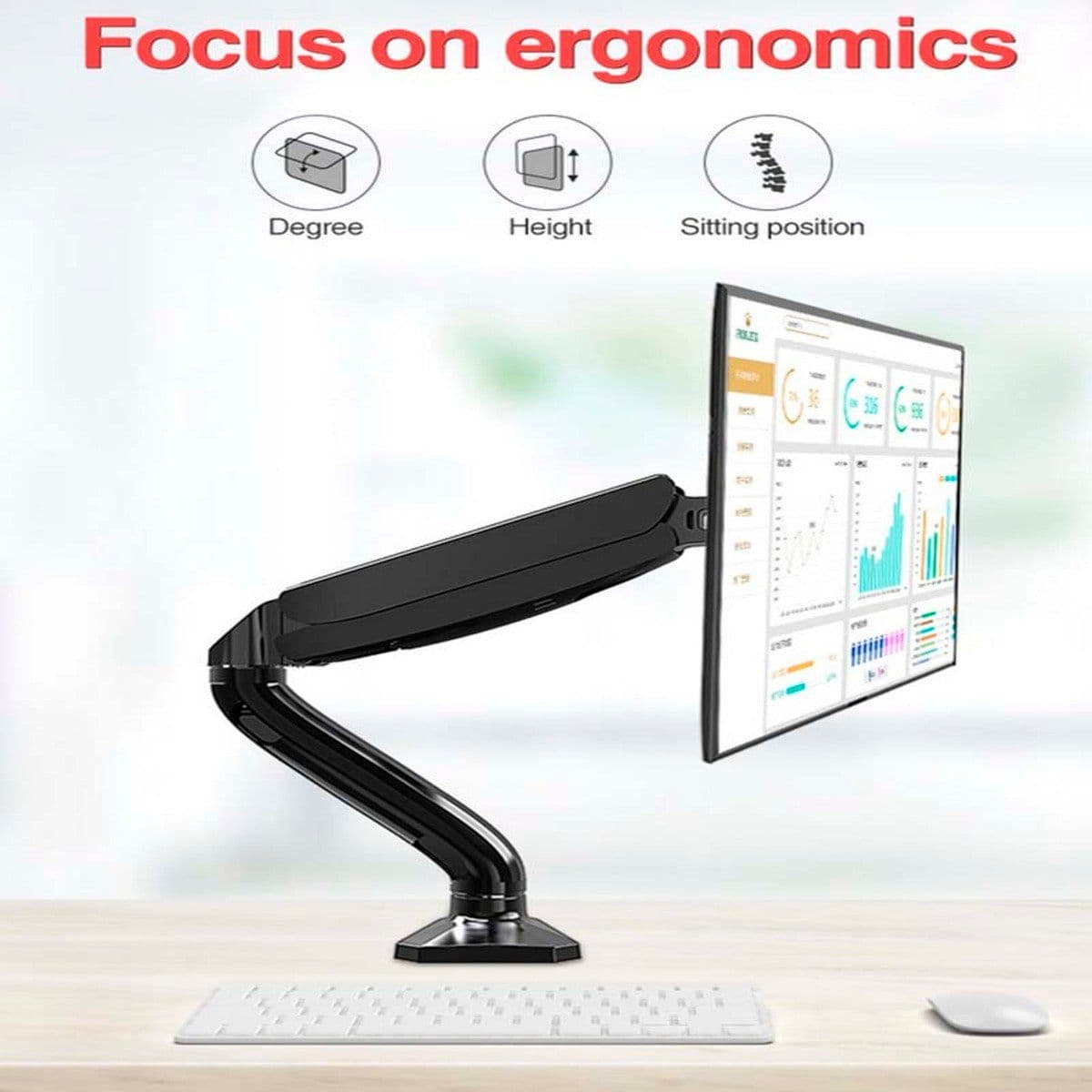 Soporte Kaloc DS90 de mesa para TV/Monitor de 17" a 32" — imagen 2