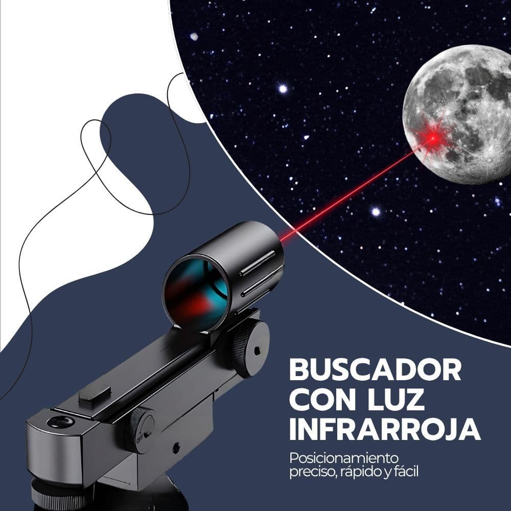 Telescopio Profesional Astronómico 114/1000 Alta Definición — imagen 7