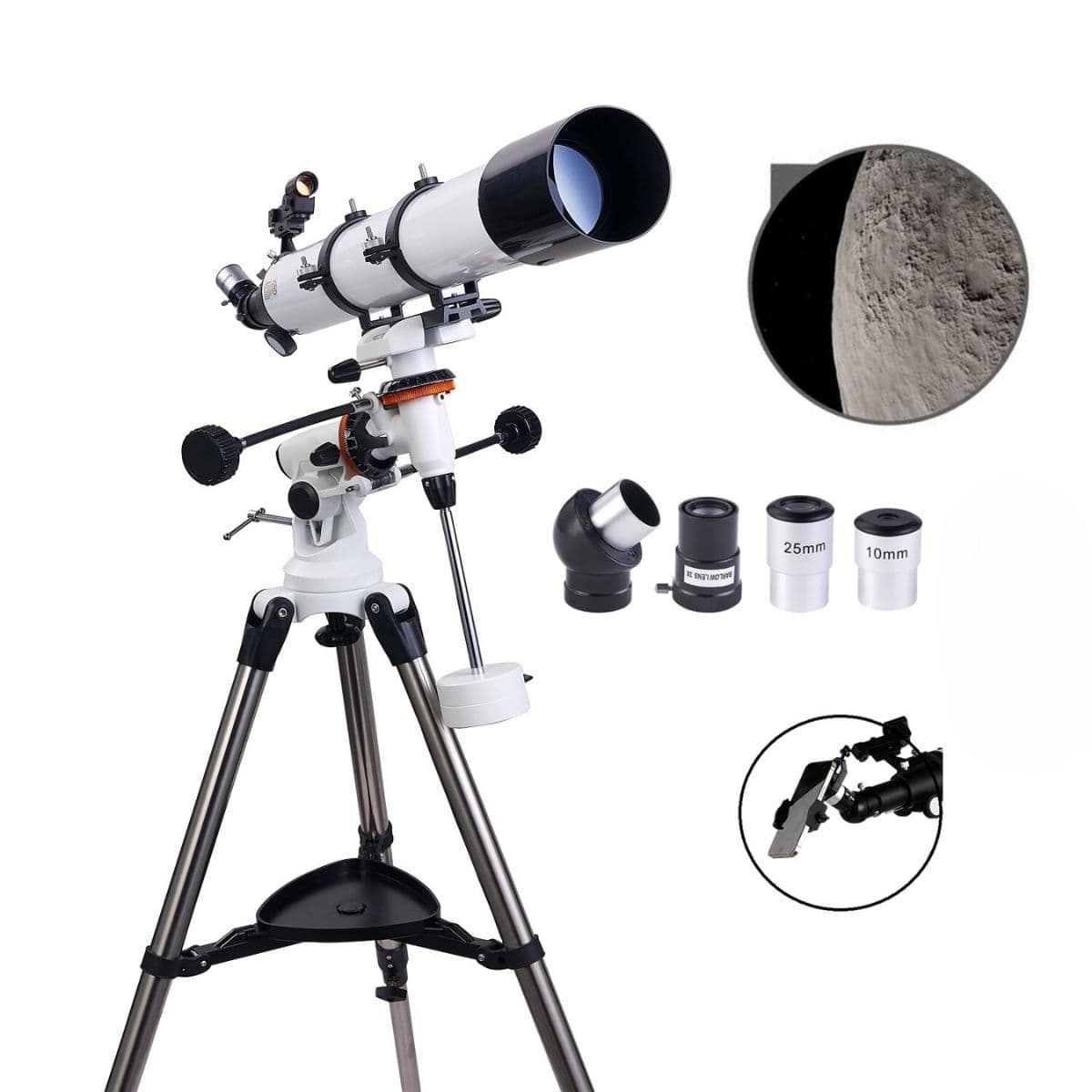 Telescopio HD F90080M 80-900mm para Astronomía Profunda — imagen 5