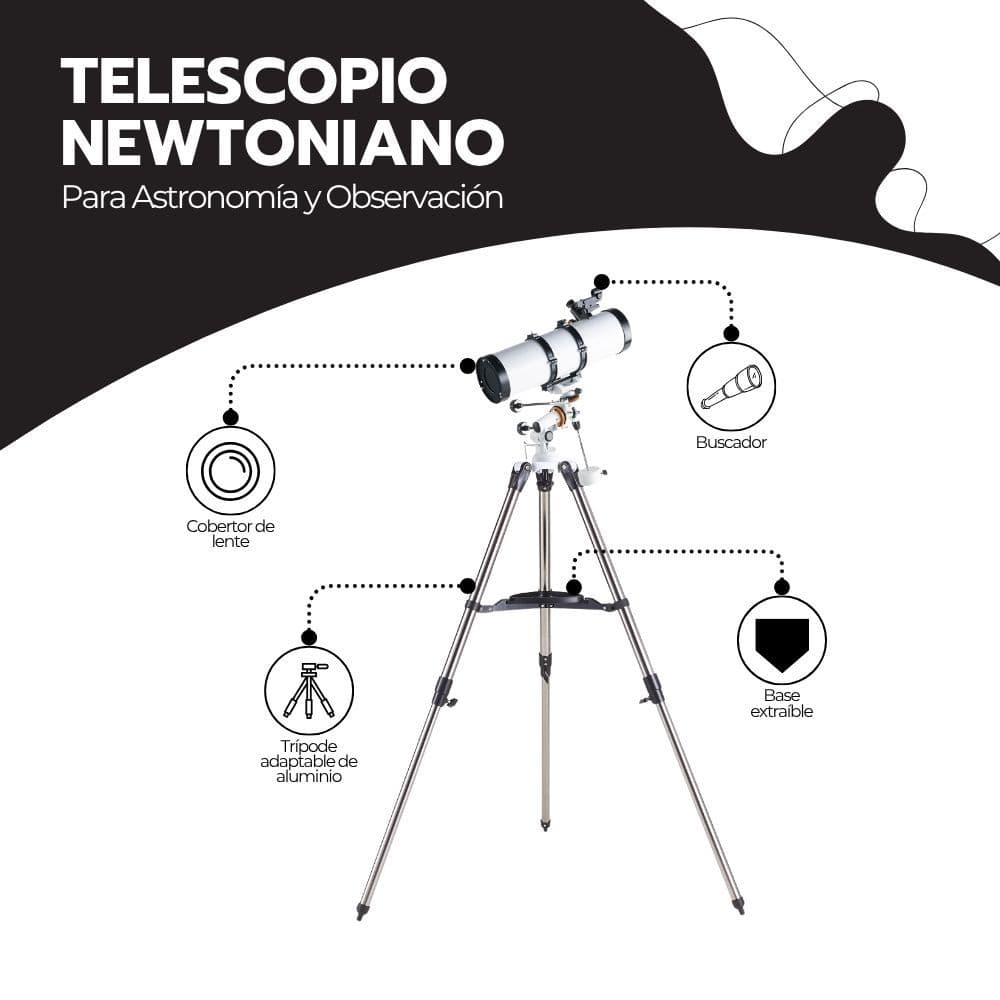 Telescopio Newtoniano 130/650 Para Astronomía y Observación — imagen 3
