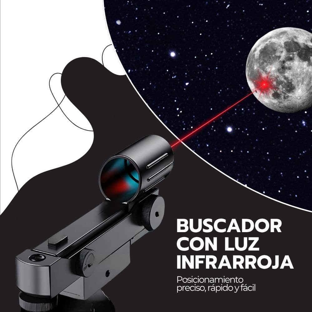 Telescopio Newtoniano 130/650 Para Astronomía y Observación — imagen 6