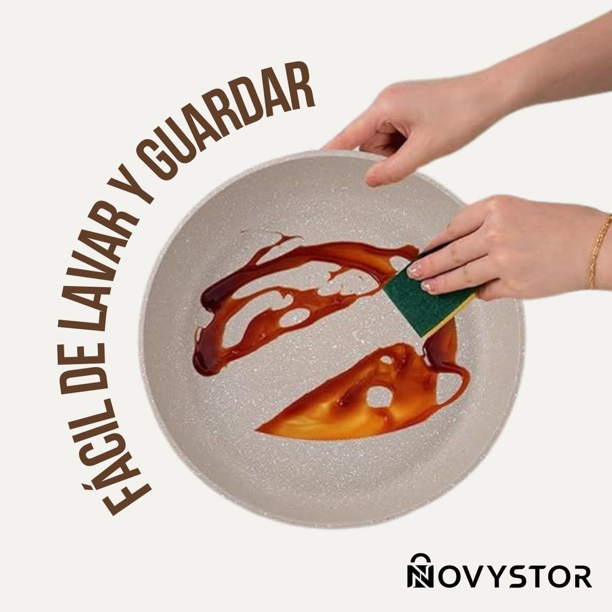 Batería de Cocina - Set Ollas y Sartenes con Mango Extraíble — imagen 6