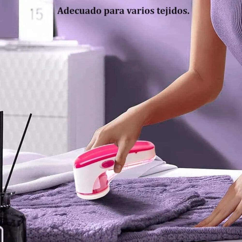 Removedor Quita Pelusas Ropa Portatil Pilas Sacamotas — imagen 3