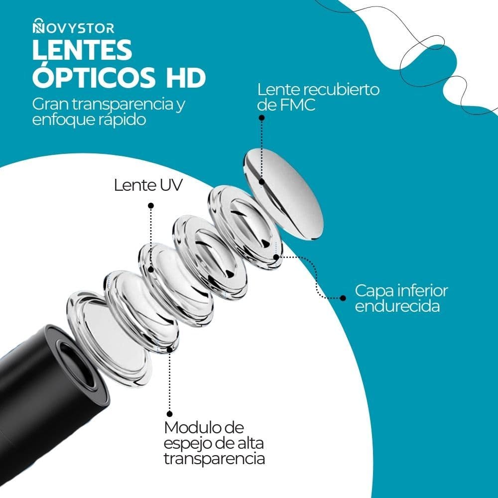 Microscopio Educativo Profesional 16000X Blanco con Muestras — imagen 8