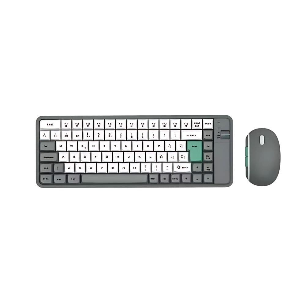 Kit Teclado Y Mouse Inalámbrico Bluetooth USB-C Recargable — imagen 2