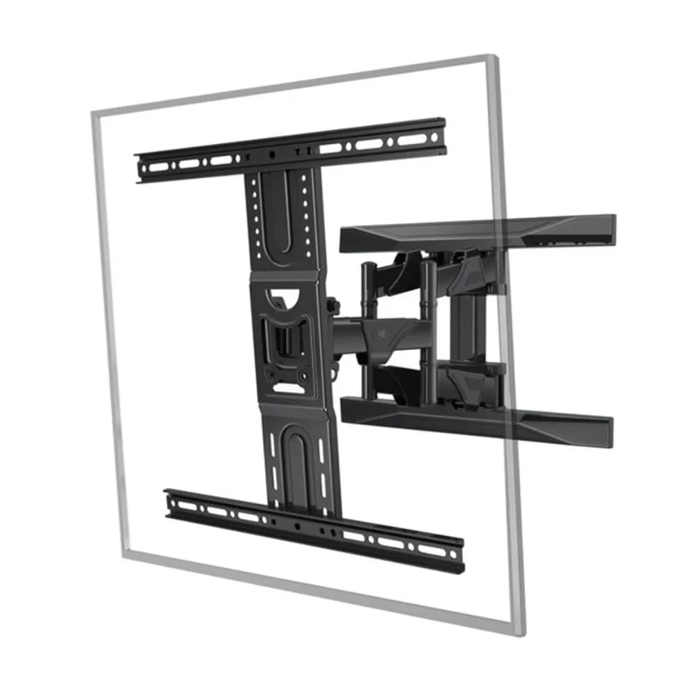 Soporte TV Full Motion 40–80" Acero Reforzado Giro 180°