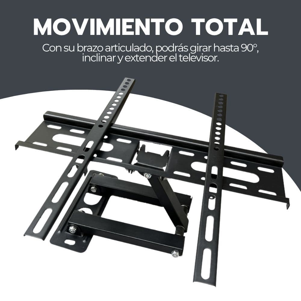 Soporte TV Articulado de Pared 32-70 Pulgadas Acero 35Kg — imagen 8