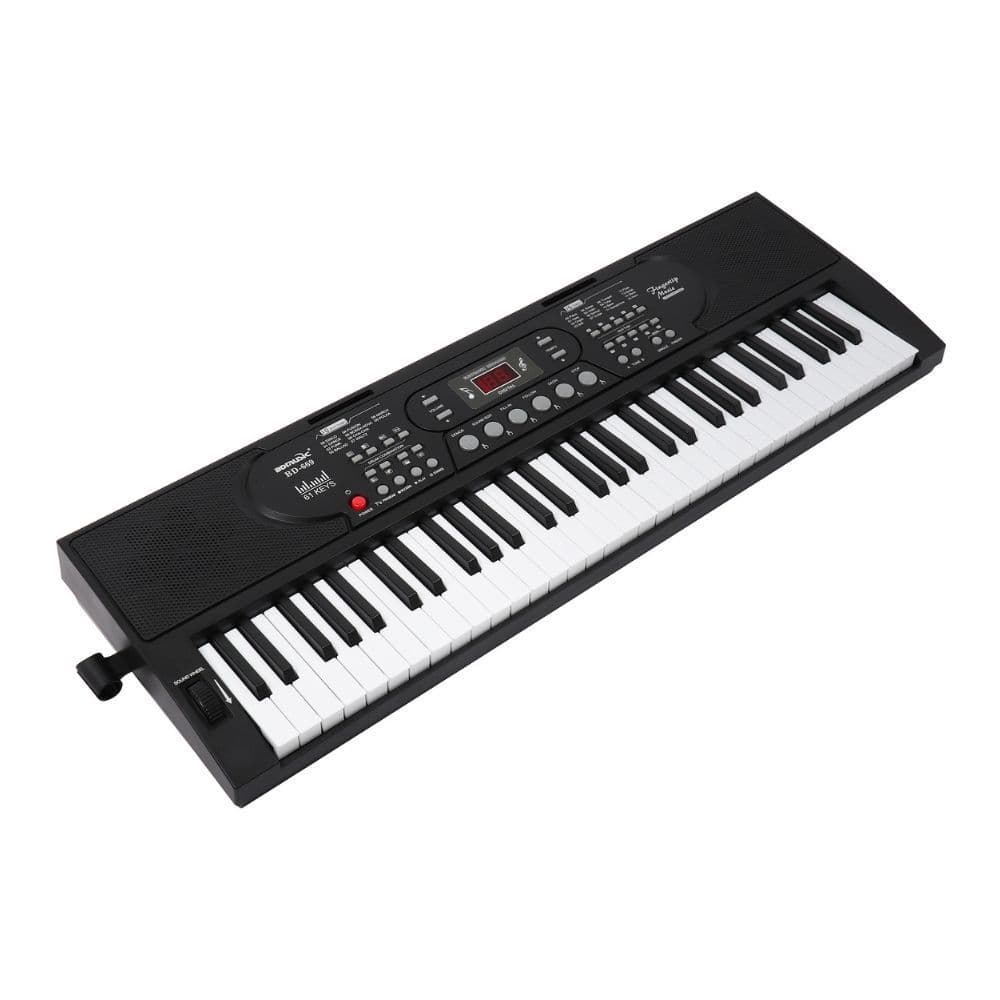 Teclado Musical Portátil 61 Teclas con Micrófono Incluido — imagen 2