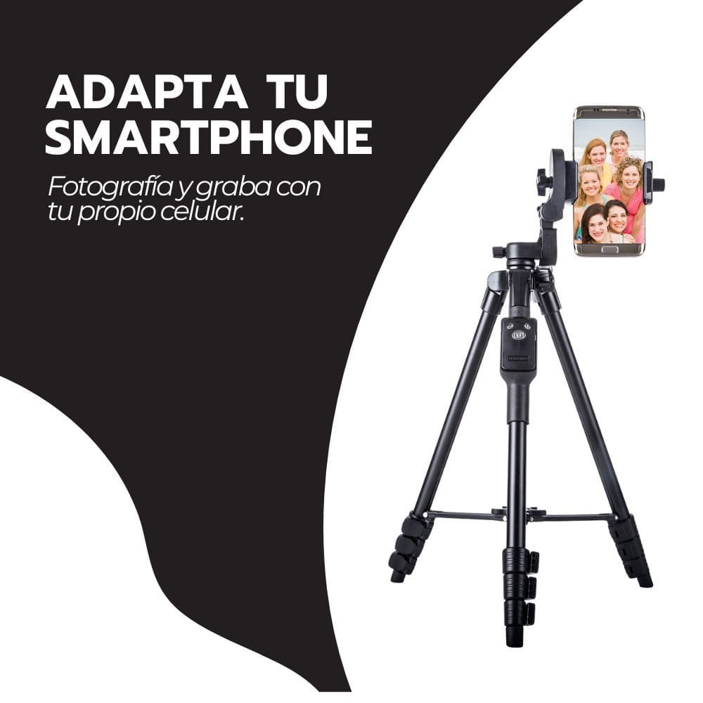 Trípode Portátil para Celular Video con Disparador Bluetooth — imagen 7
