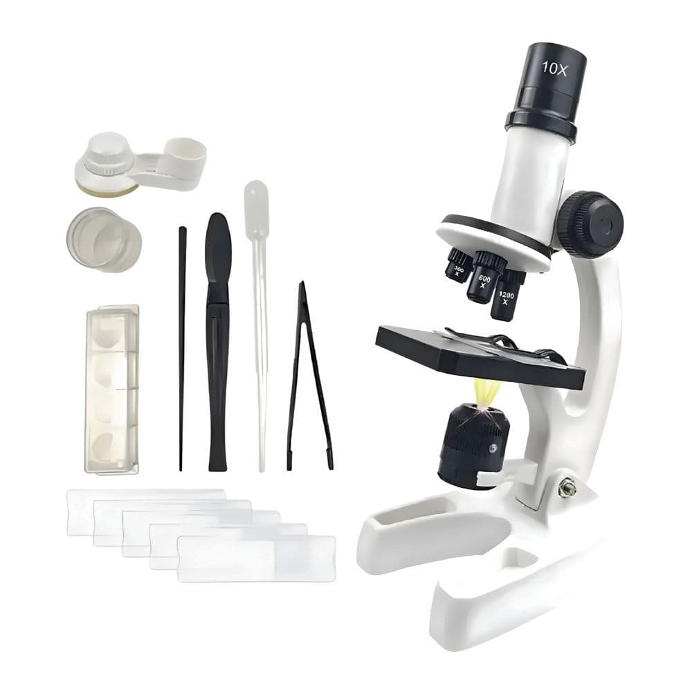 Microscopio Científico Educativo 1200X con Accesorios — imagen 2