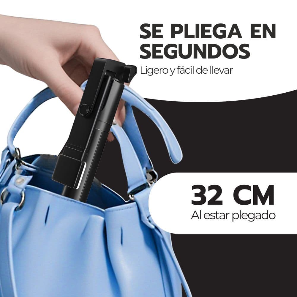 Trípode Super Largo Palo Selfie 170cm Bluetooth Foto Remoto — imagen 7