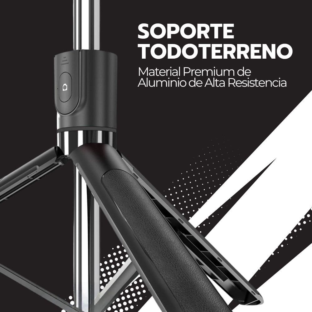 Trípode Super Largo Palo Selfie 170cm Bluetooth Foto Remoto — imagen 8