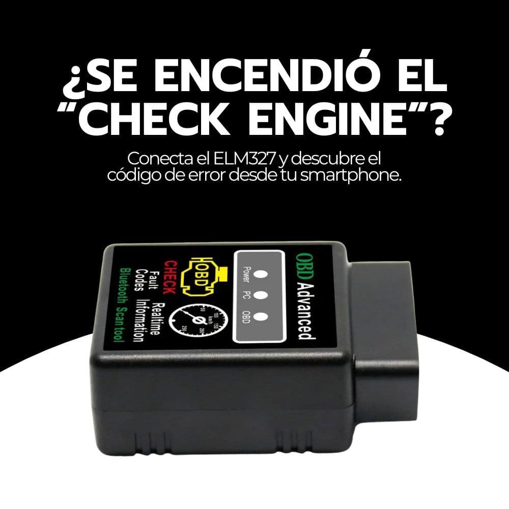 Scanner Auto ELM327 Bluetooth OBD2 Borra Check Engine — imagen 6