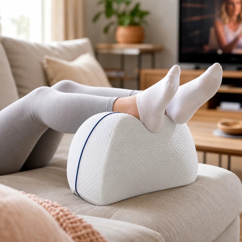 Relaja las piernas mientras descansas