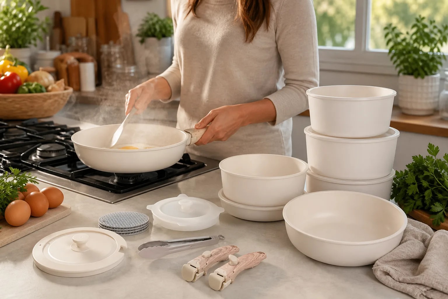Cocina sin que se pegue nada