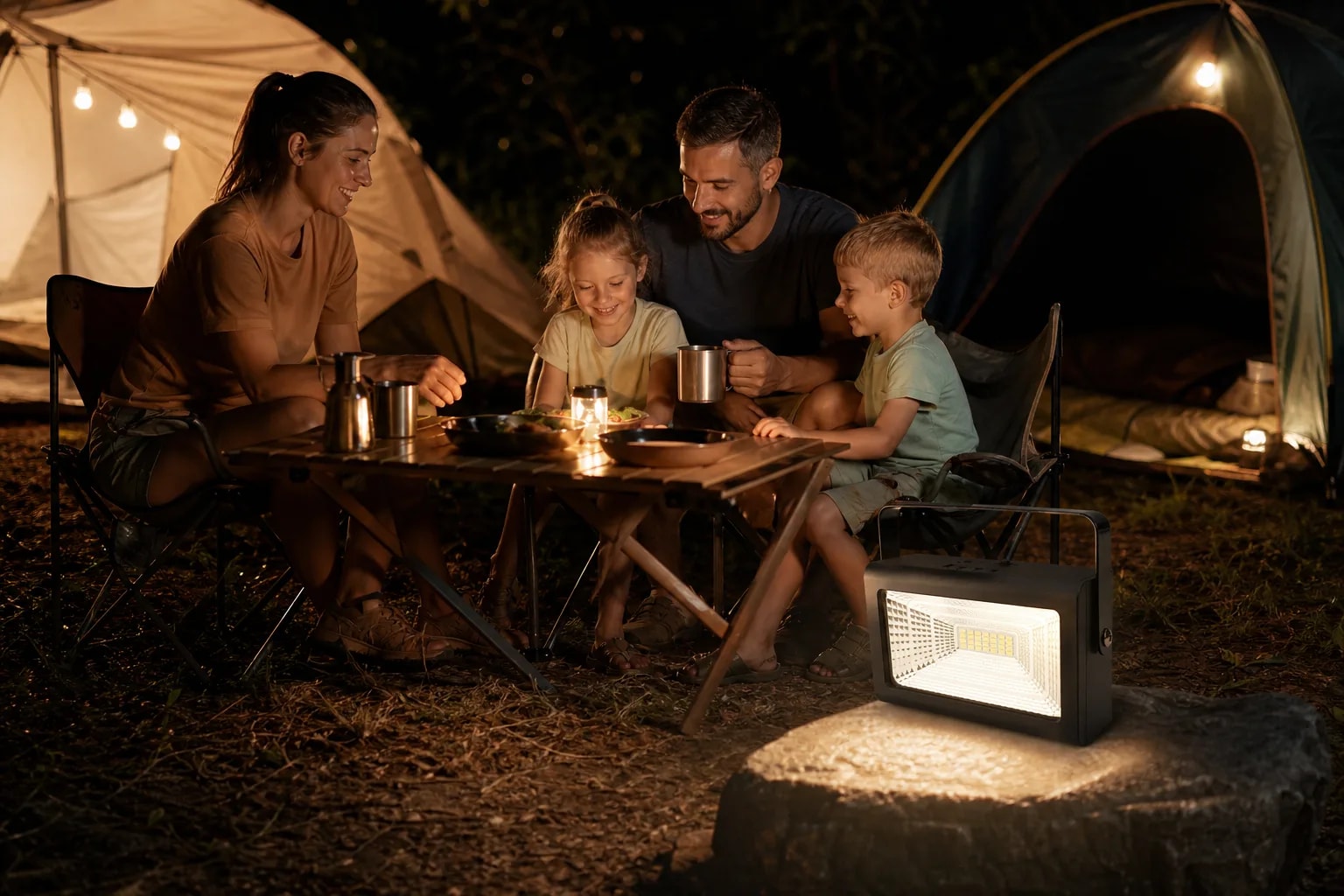 Ilumina tu campamento