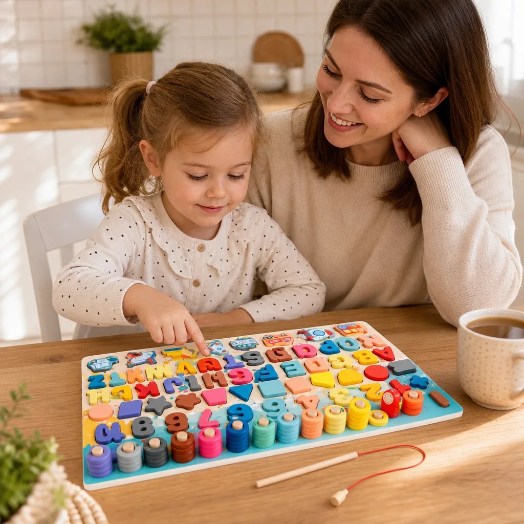 Aprendiendo a contar en familia
