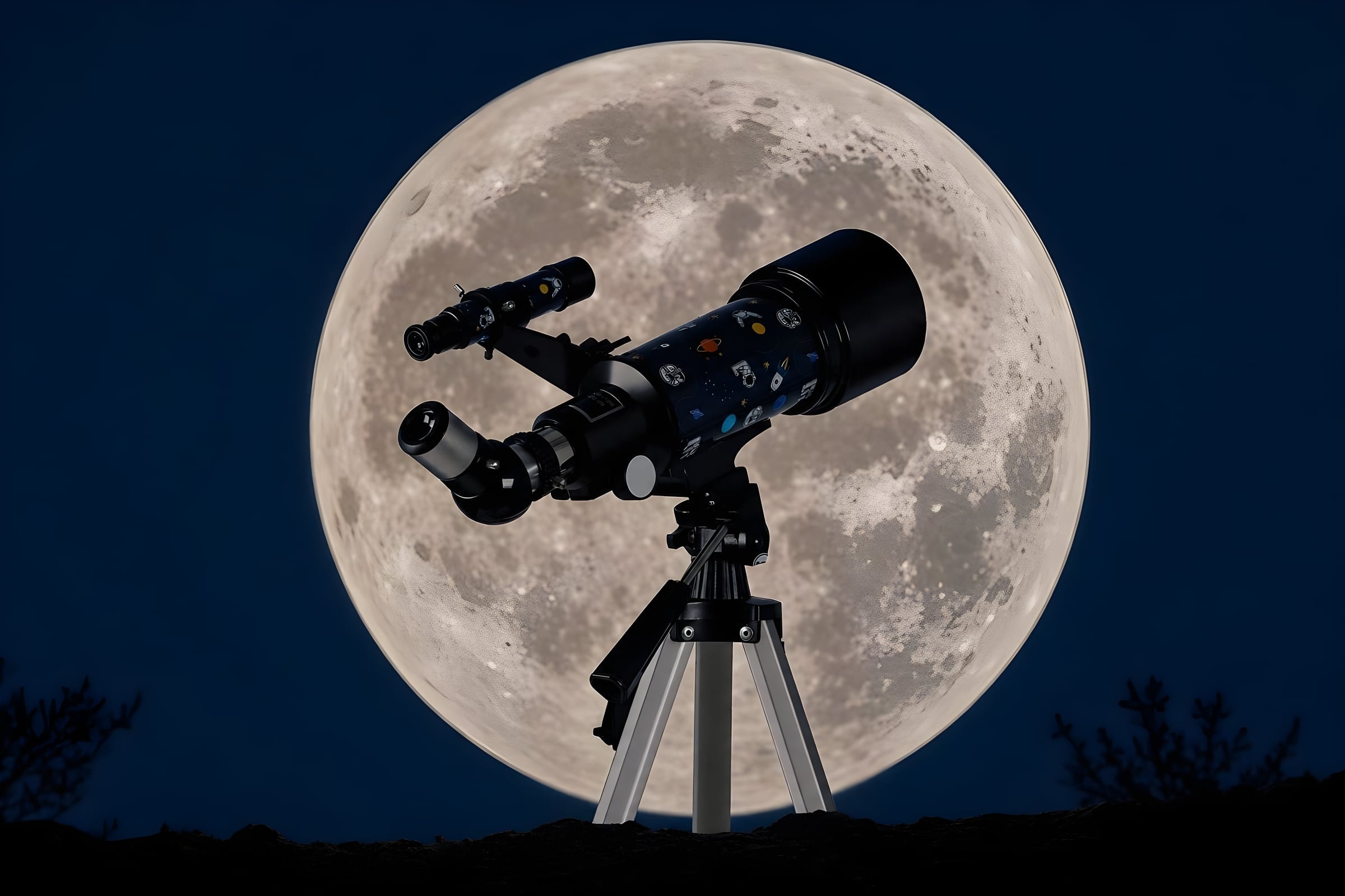 La luna como nunca la viste