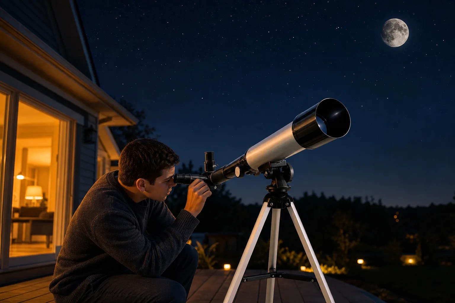 Observa la luna