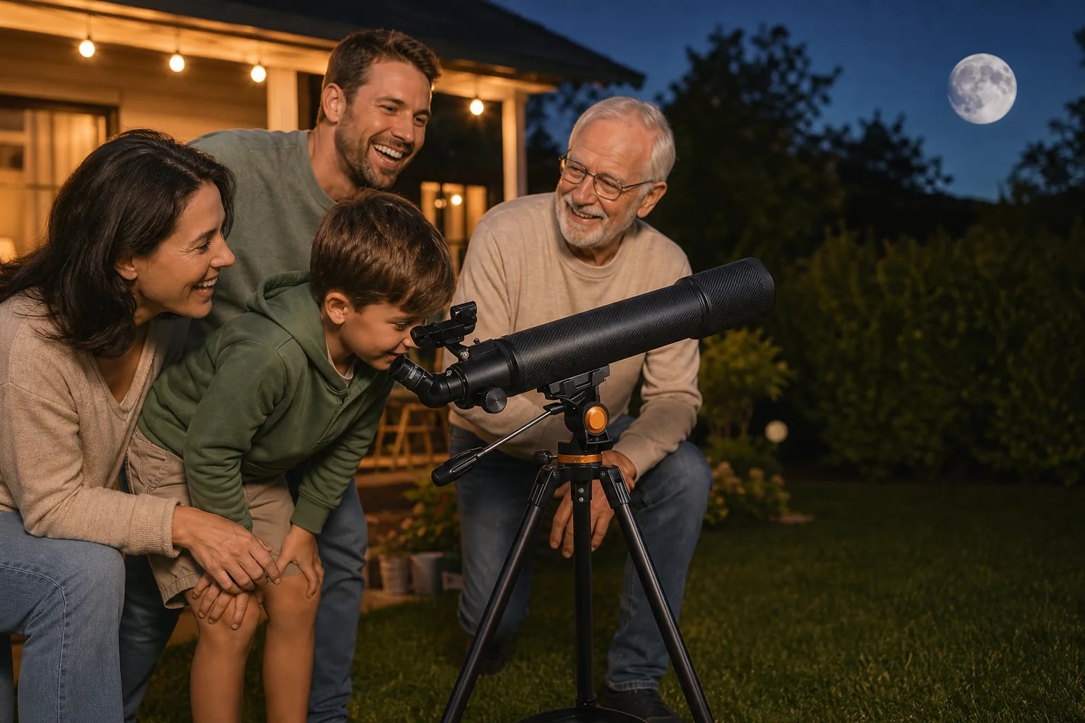 Observación en el jardín