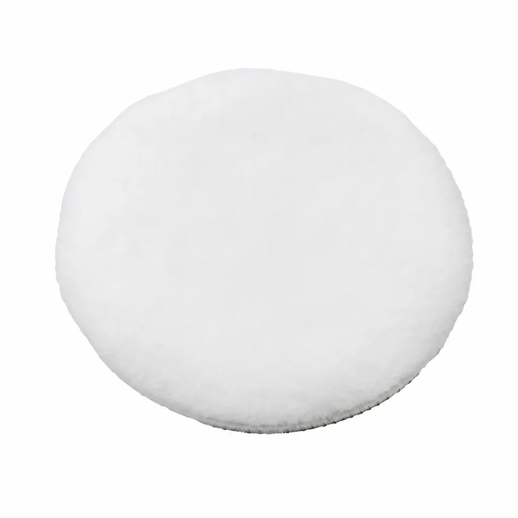 1 × Almohadilla blanca de lana para abrillantado