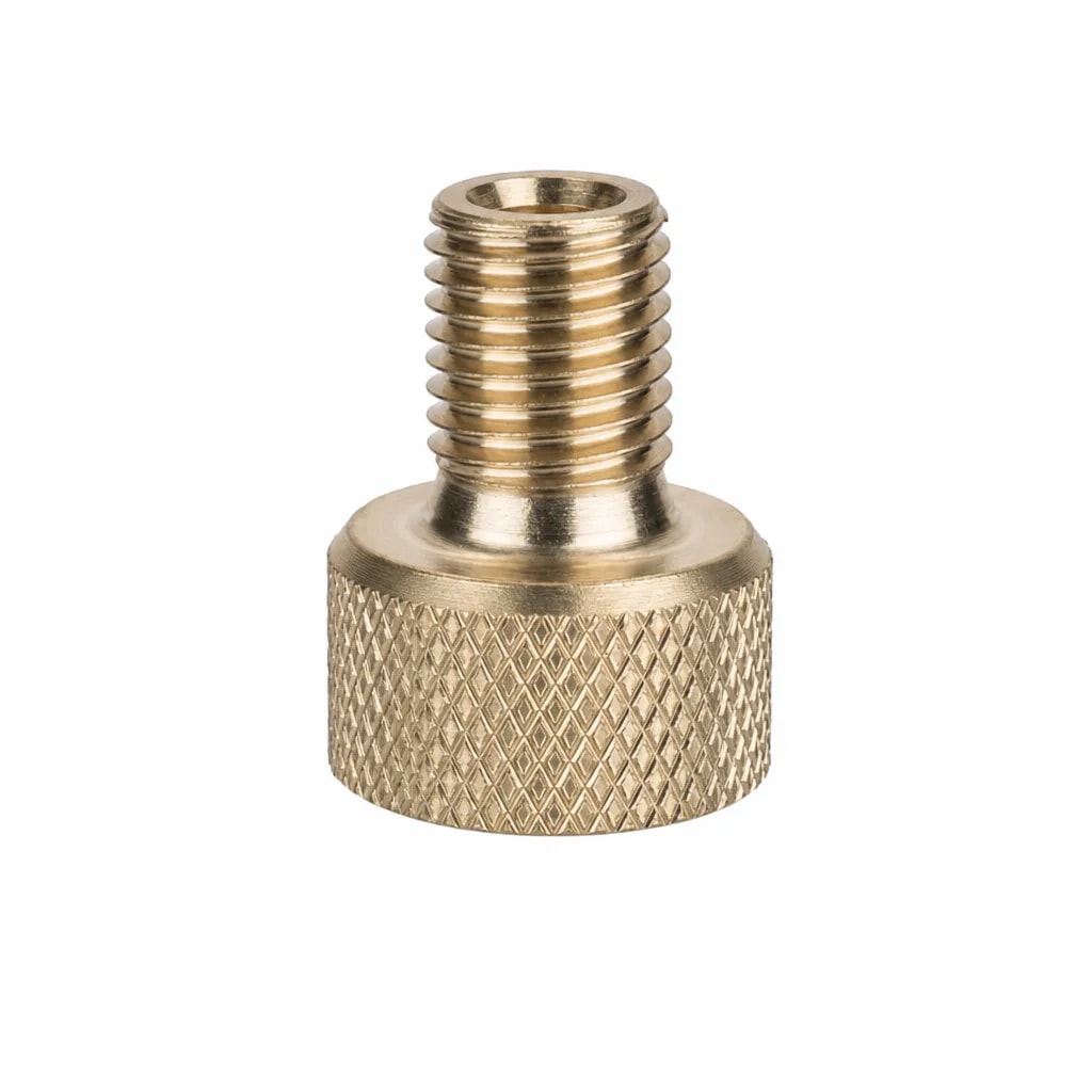 Adaptador metálico corto
