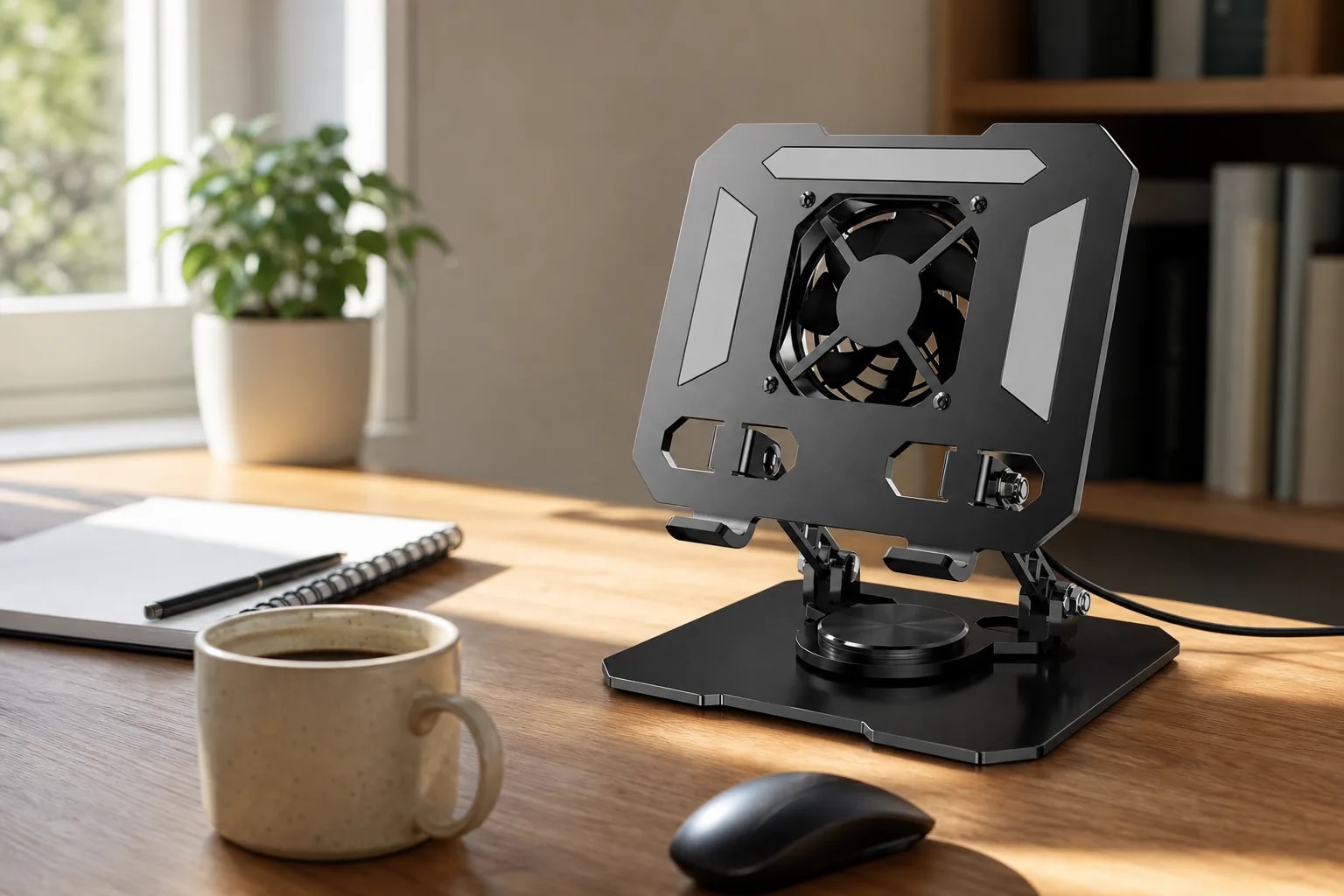 Soporte League of Legends | Base de Refrigeración Elevador para Laptop y Tablet con Ajuste de Inclinación y Rotación Metálica | Novystor