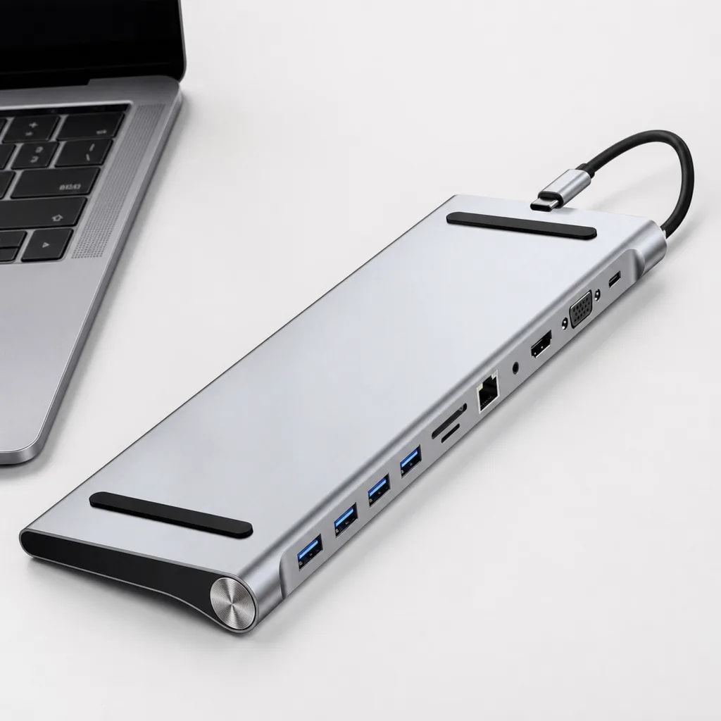 1 × Hub USB-C 11 en 1 BYL-2003