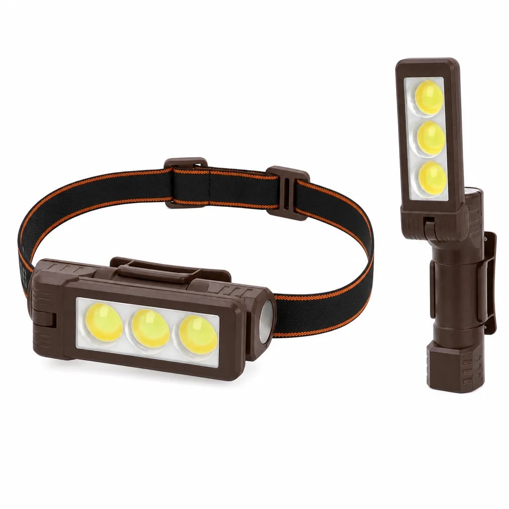 1 × Linterna de trabajo LED recargable