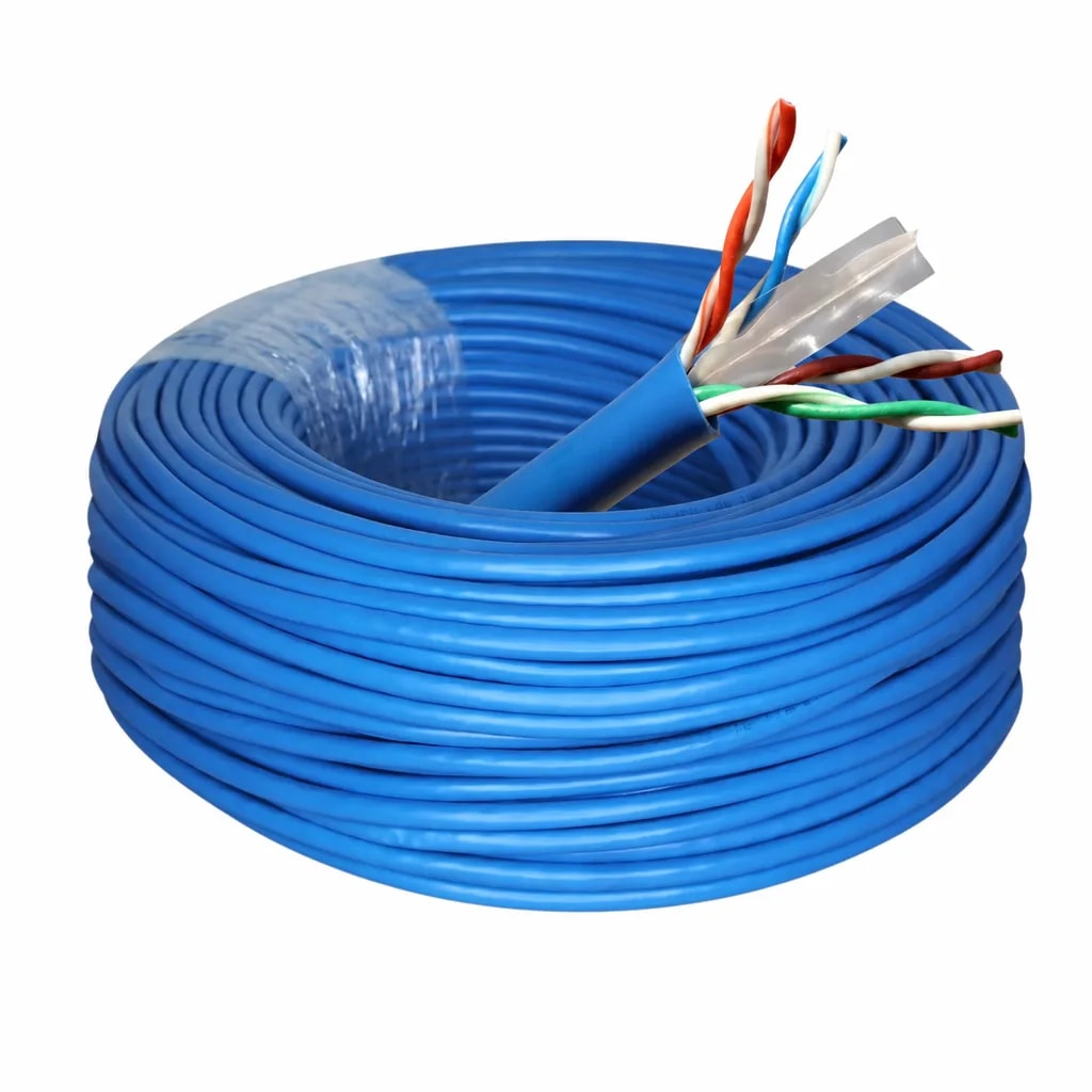 Cable de Red Cat 6 100 Metros Internet Alta Velocidad