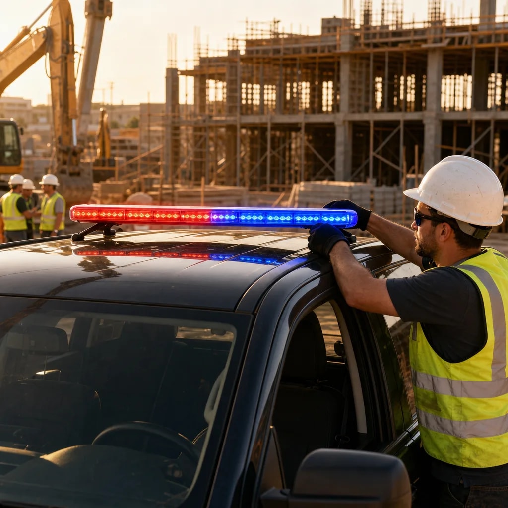 Zona de construcción activa
