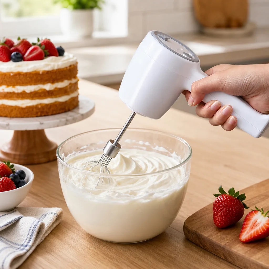 Crema de chantilly al instante