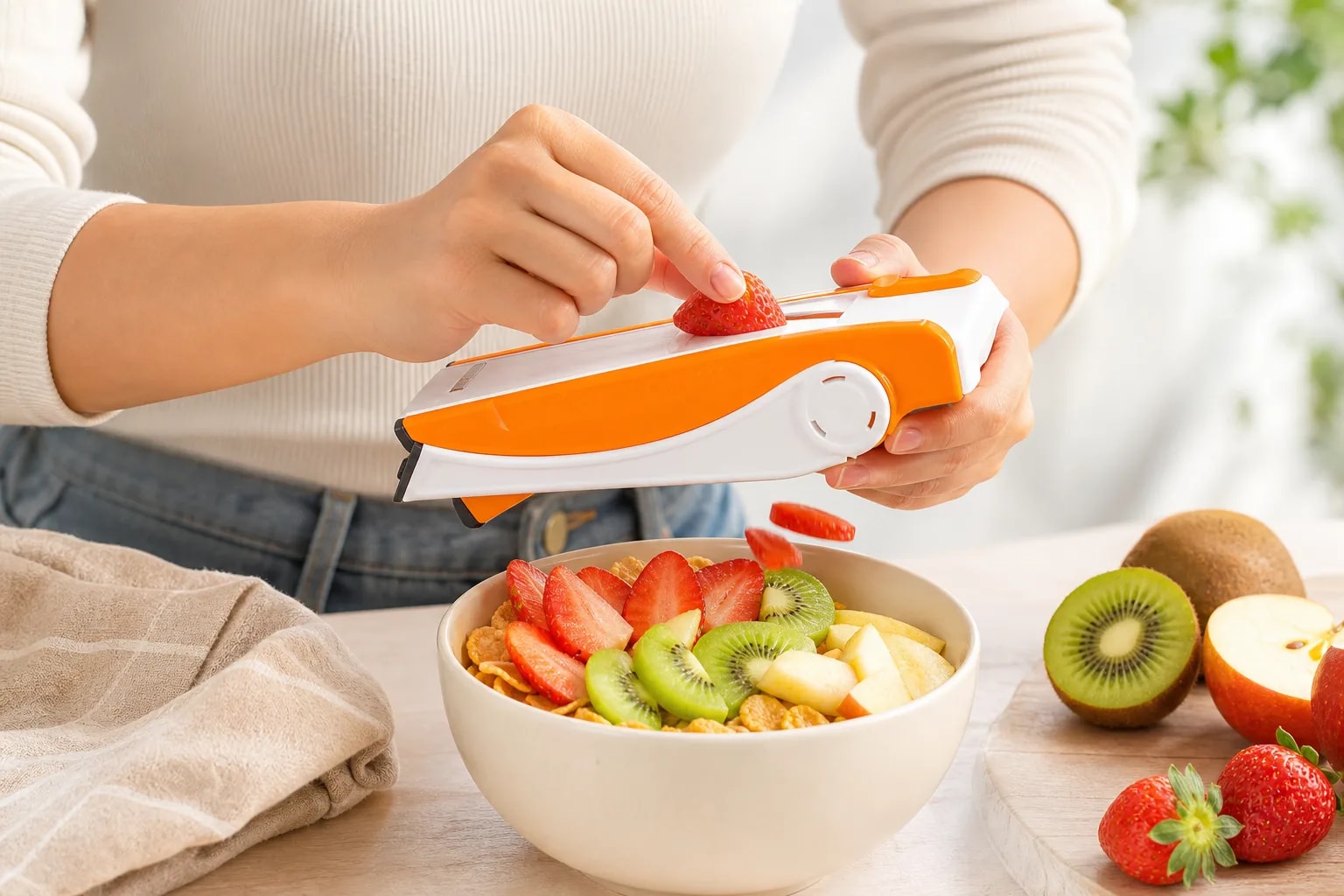 Prepara tu bowl de frutas en un instante