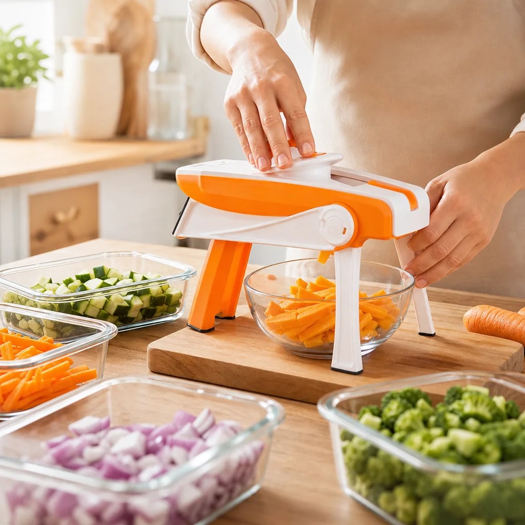 Cocina limpia y organizada